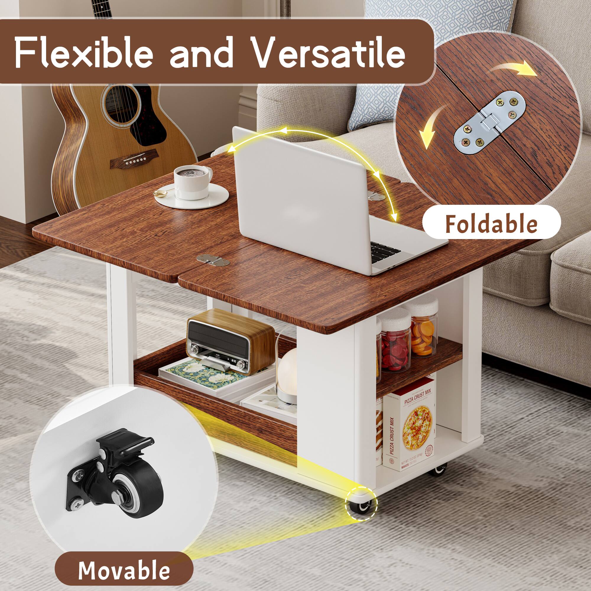 Flexible and Versatile  
Foldable  
Movable