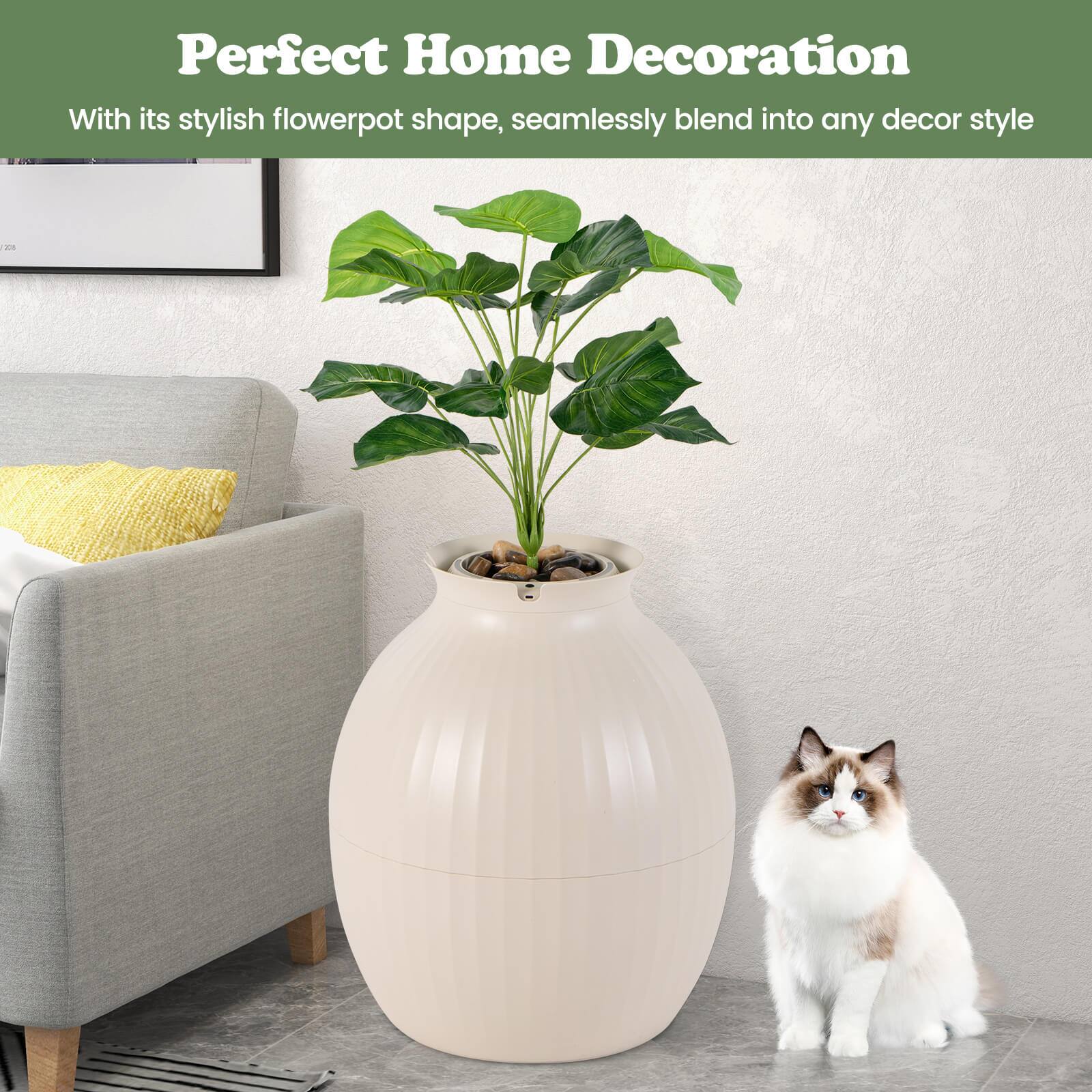 Perfect Home Decoration

With its stylish flowerpot shape, seamlessly blend into any decor style