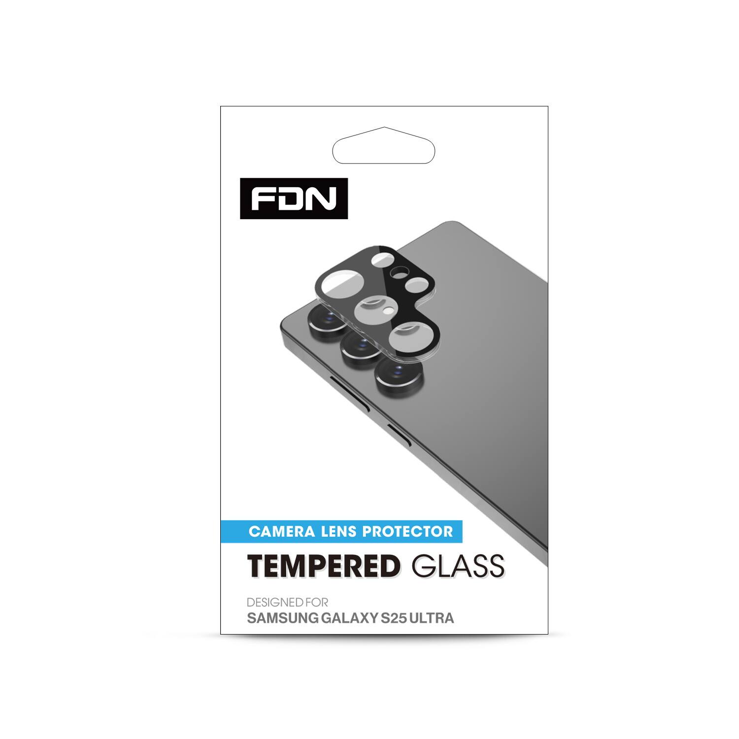 FDN CAMERA LENS PROTECTOR TEMPERED GLASS DESIGNED FOR SAMSUNG GALAXY S25 ULTRA