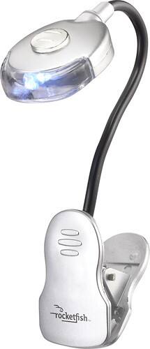 Front Standard. Rocketfish™ - eReader Clip-On LED Light.