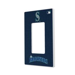 Keyscaper - Seattle Mariners Solid Single Rocker Light Switch Plate - Multicolor