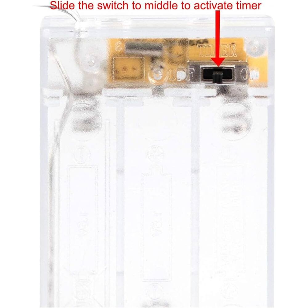 Slide the switch to middle to activate timer 3