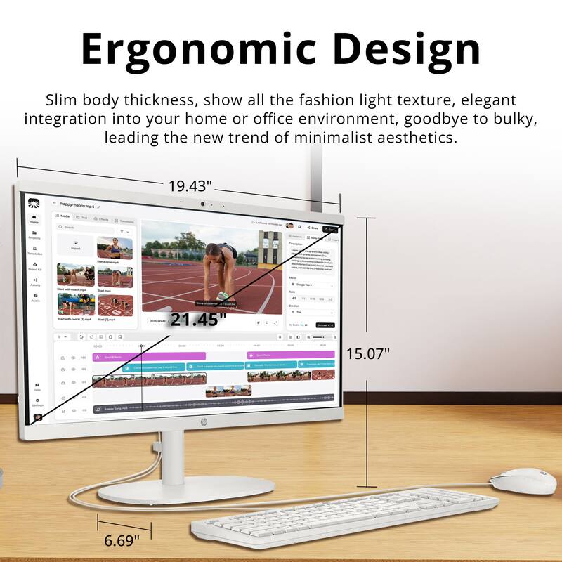 Ergonomic Design

Slim body thickness, show all the fashion light texture, elegant integration into your home or office environment, goodbye to bulky, leading the new trend of minimalist aesthetics.

19.43"  
21.45"  
15.07"  
6.69"