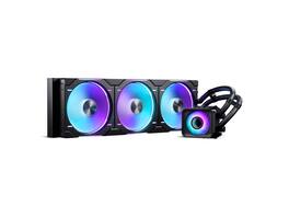Phanteks - Glacier One 420D30 X2 AIO, Evolv X2 Cap, 3x D30-140 D-RGB Fans, for Intel & AMD - Black
