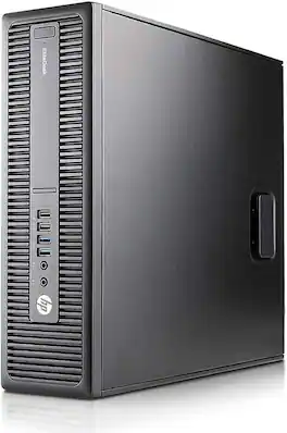 HP - Refurbished Excellent - ProDesk 600G2 SFF Desktop PC, Intel Core i7 6th Gen 3.40GHz, 32GB RAM, 1TB SSD, Windows 11 Pro - Black