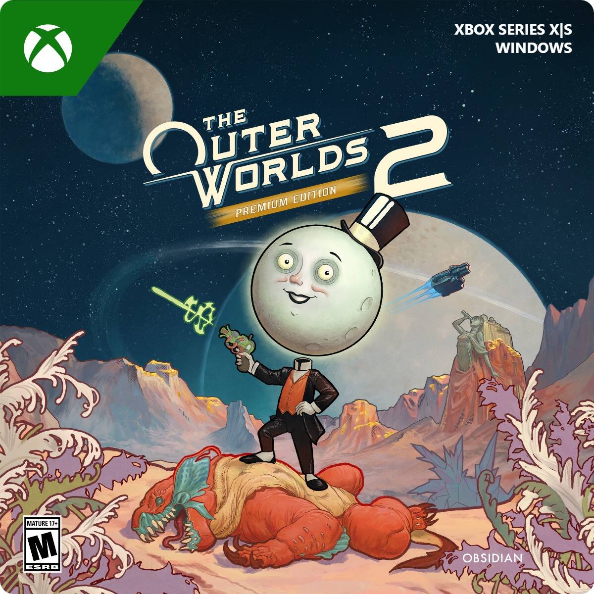 XBOX SERIES X|S WINDOWS
THE OUTER WORLDS 2 PREMIUM EDITION
MATURE 17+ ESRB
OBSIDIAN - M (Mature 17+)