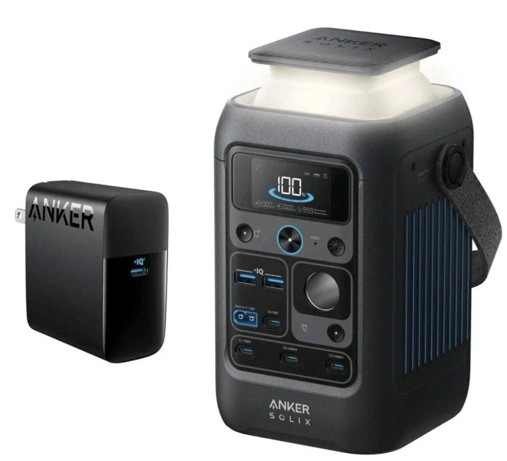 Anker SOLIX C300X Portable Power Station 288Wh 300W (90,000mAh) DC