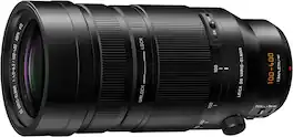 Panasonic - LUMIX (H-RSA100400) 100-400mm, F4.0-6.3 II ASPH, Micro Four Thirds Camera Lens (International Model) - Black