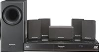 Front Standard. Panasonic - 1000W 5.1-Ch. 3D/Wi-Fi Blu-ray Home Theater System.