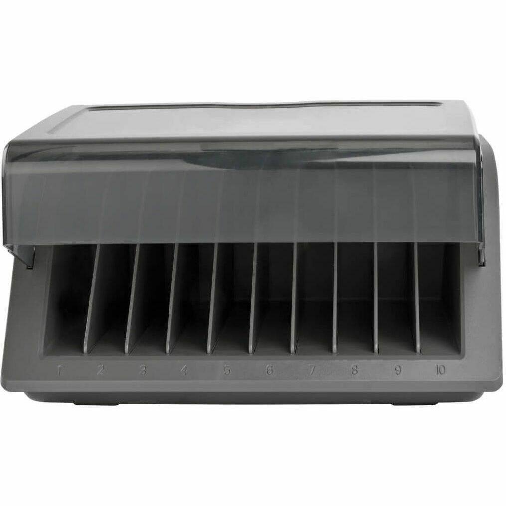 Alt View 3. Tripp Lite - Tripp Lite by Eaton 10-Device Desktop USB Charging Station for Tablets, iPads and E-Readers - Wired - Notebook, Tablet.