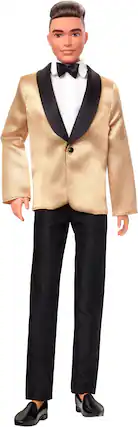 Front. Barbie - 2025 Signature Ken Holiday Doll.