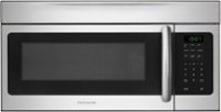 Front. Frigidaire - 1.6 Cu. Ft. Over-the-Range Microwave - Stainless steel.