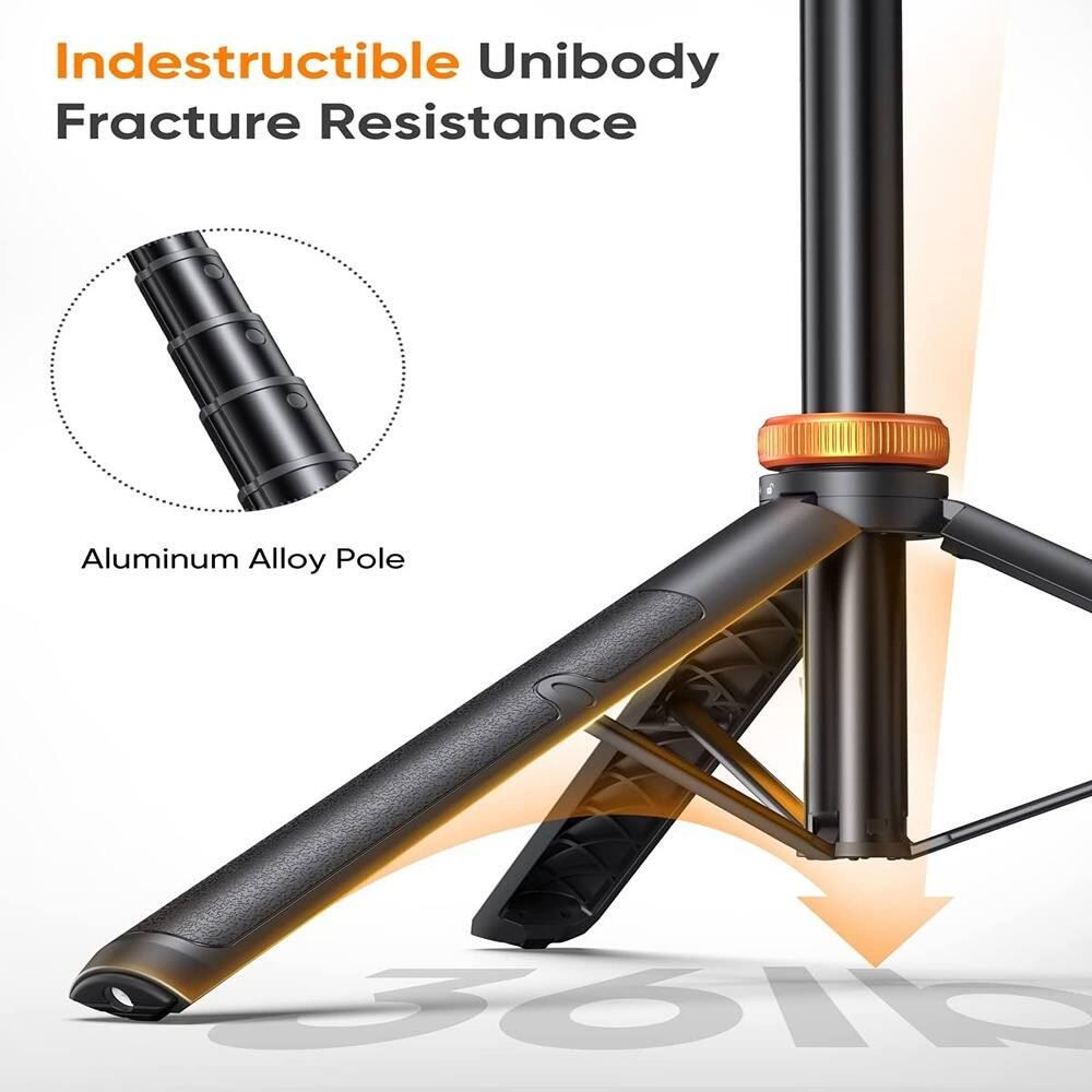 Indestructible Unibody  
Fracture Resistance  

Aluminum Alloy Pole
