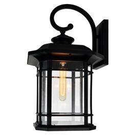 CWI Lighting - Blackburn 1 Light Outdoor Wall Light - Black