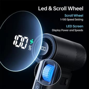 Jisulife Handheld Fan Ultra2 With Case Dark Gray - Best Buy Jisulife Handheld Fan Ultra2 With Case Dark Gray - Best Buy