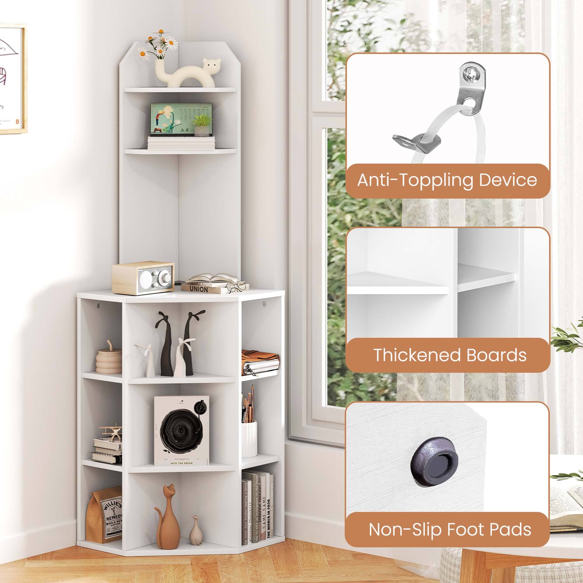 Anti-Toppling Device, Thickened Boards, Non-Slip Foot Pads