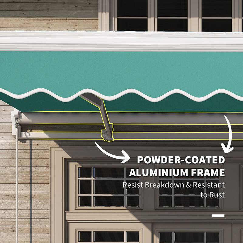 POWDER-COATED ALUMINIUM FRAME
Resist Breakdown & Resistant to Rust