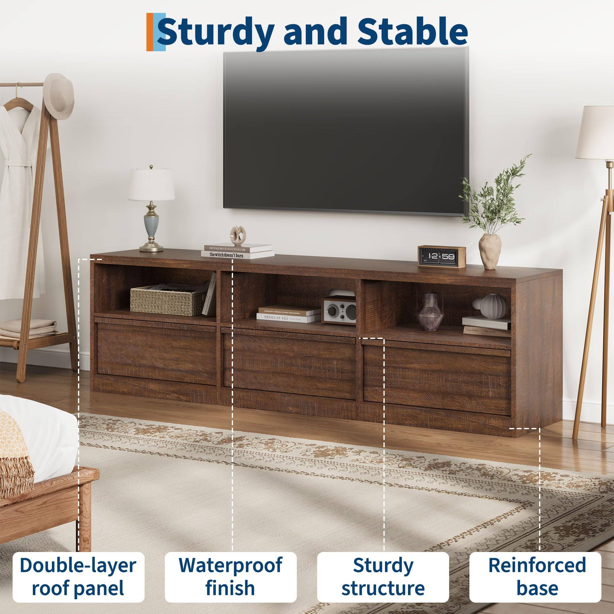 Sturdy and Stable

- Double-layer roof panel
- Waterproof finish
- Sturdy structure
- Reinforced base