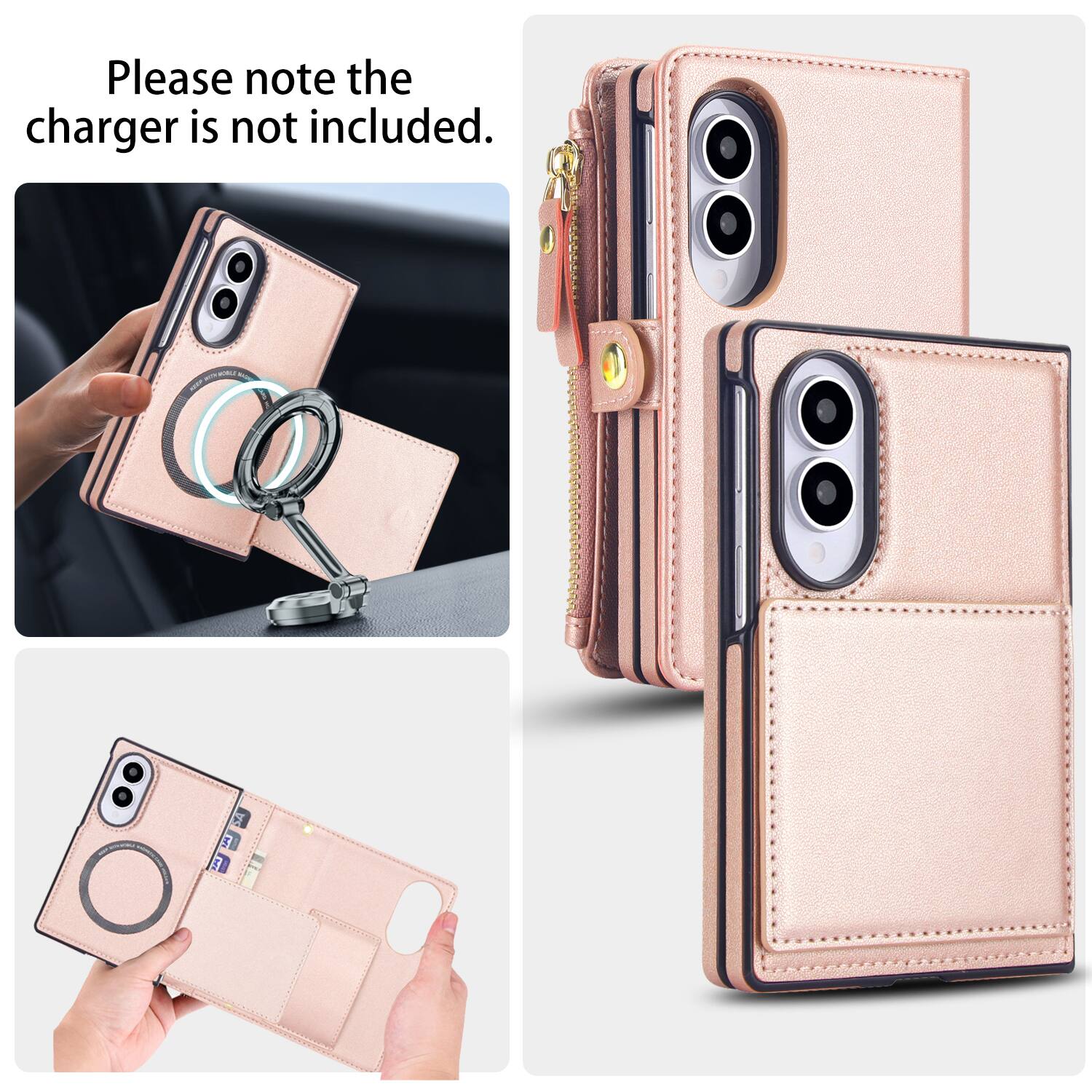 Please note the charger is not included.