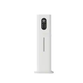 Cluzine - Tower Humidifier with Digital Display, 60㎡ Coverage, Warm Mist, Quiet for Large Rooms