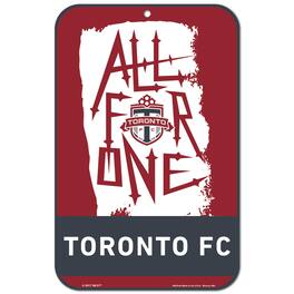 WinCraft - Toronto FC 11" x 17" Reserved Parking Sign - Multicolor