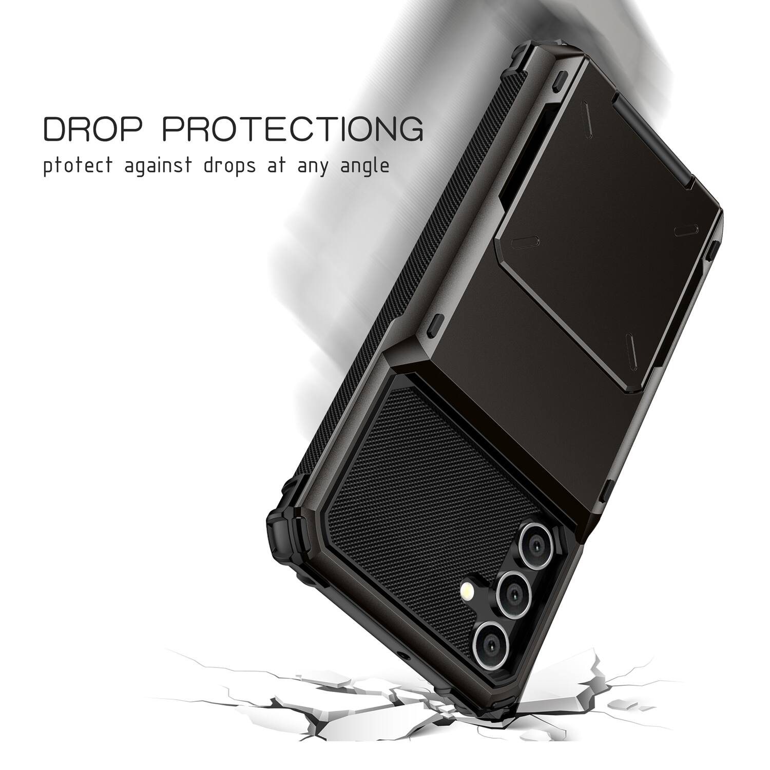 DROP PROTECTION  
Protect against drops at any angle