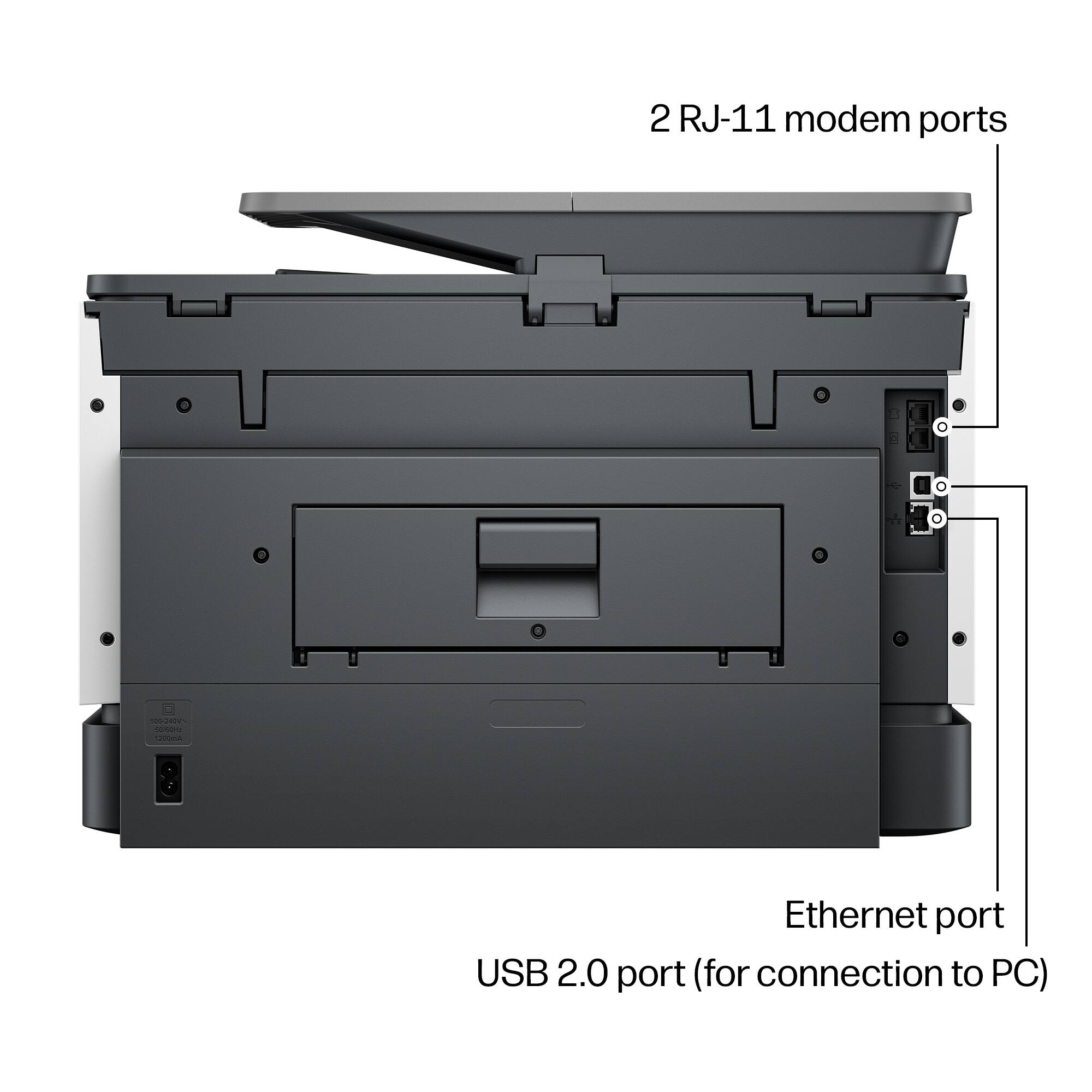 2 RJ-11 modem ports  
1 SMA Ethernet port  
USB 2.0 port (for connection to PC)