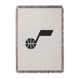 Chad & Jake - Utah Jazz Woven Blanket - White
