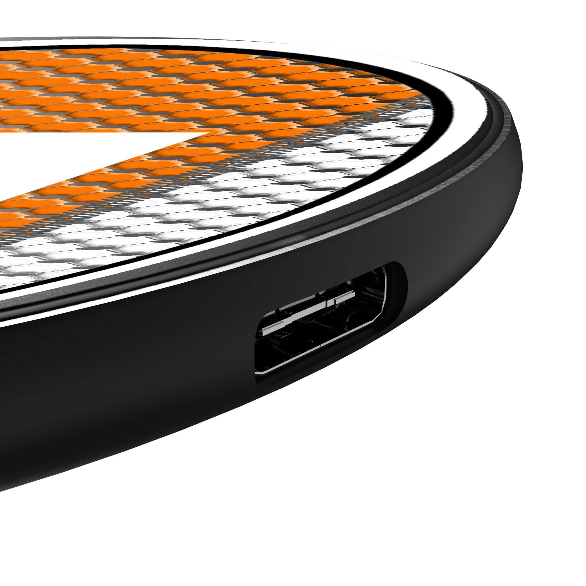 Alt View 2. Keyscaper - Tennessee Volunteers Wireless Charging Pad - Multicolor.