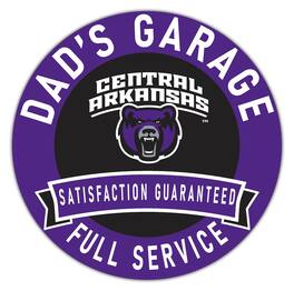 Fan Creations - Central Arkansas Bears 16" x 16" Dad's Garage Wood Sign - Multicolor