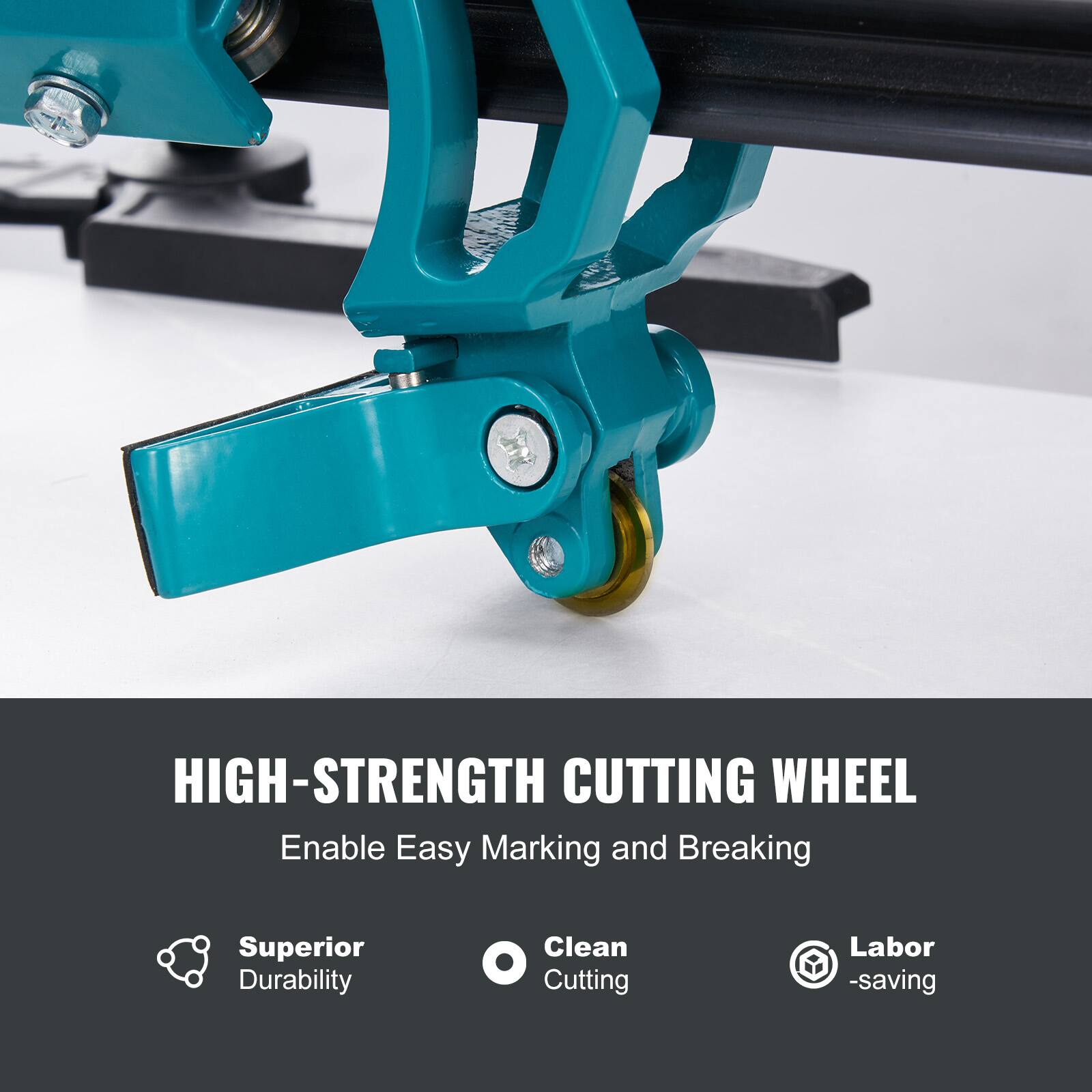 HIGH-STRENGTH CUTTING WHEEL  
Enable Easy Marking and Breaking  
Superior Durability  
Clean Cutting  
Labor-saving