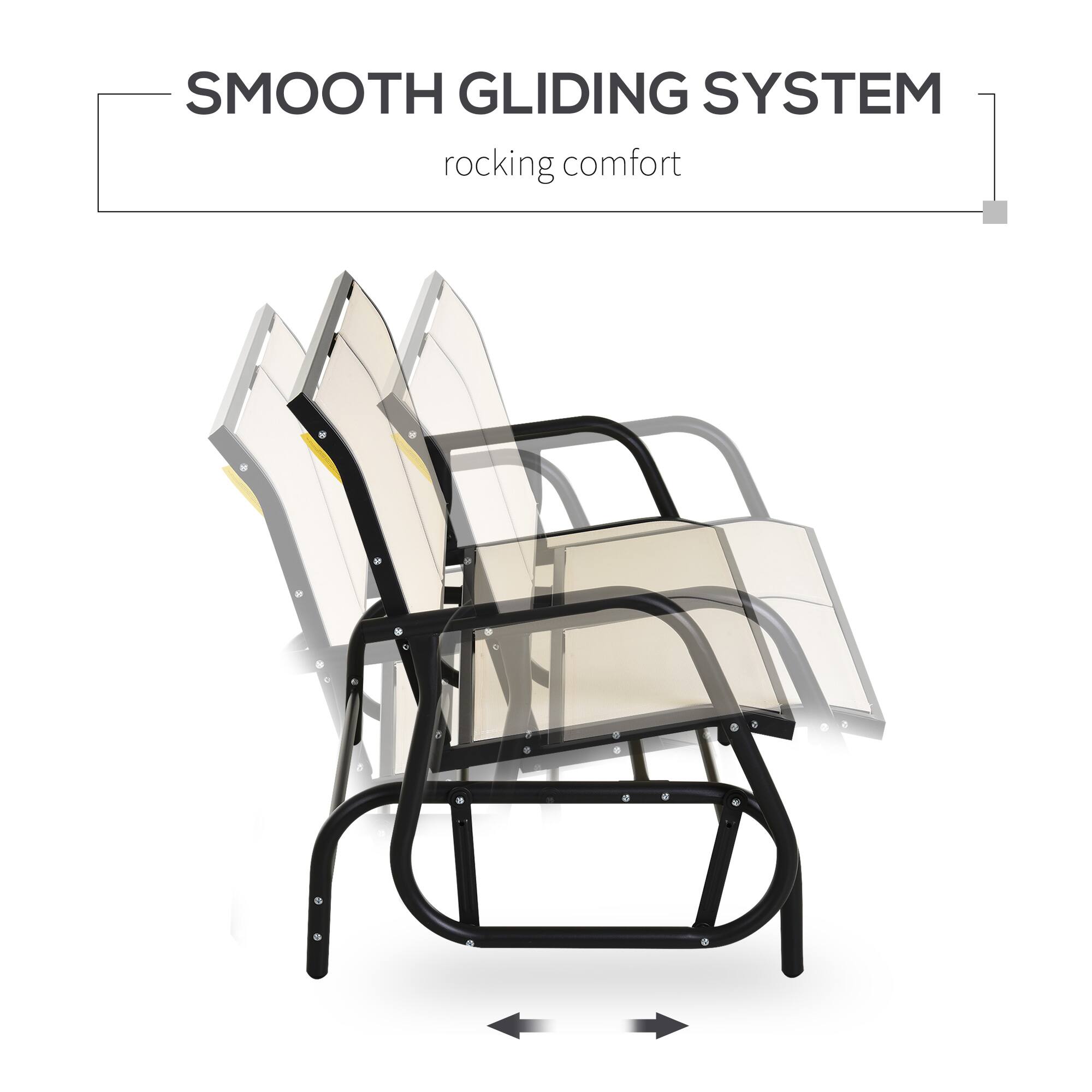 SMOOTH GLIDING SYSTEM
rocking comfort