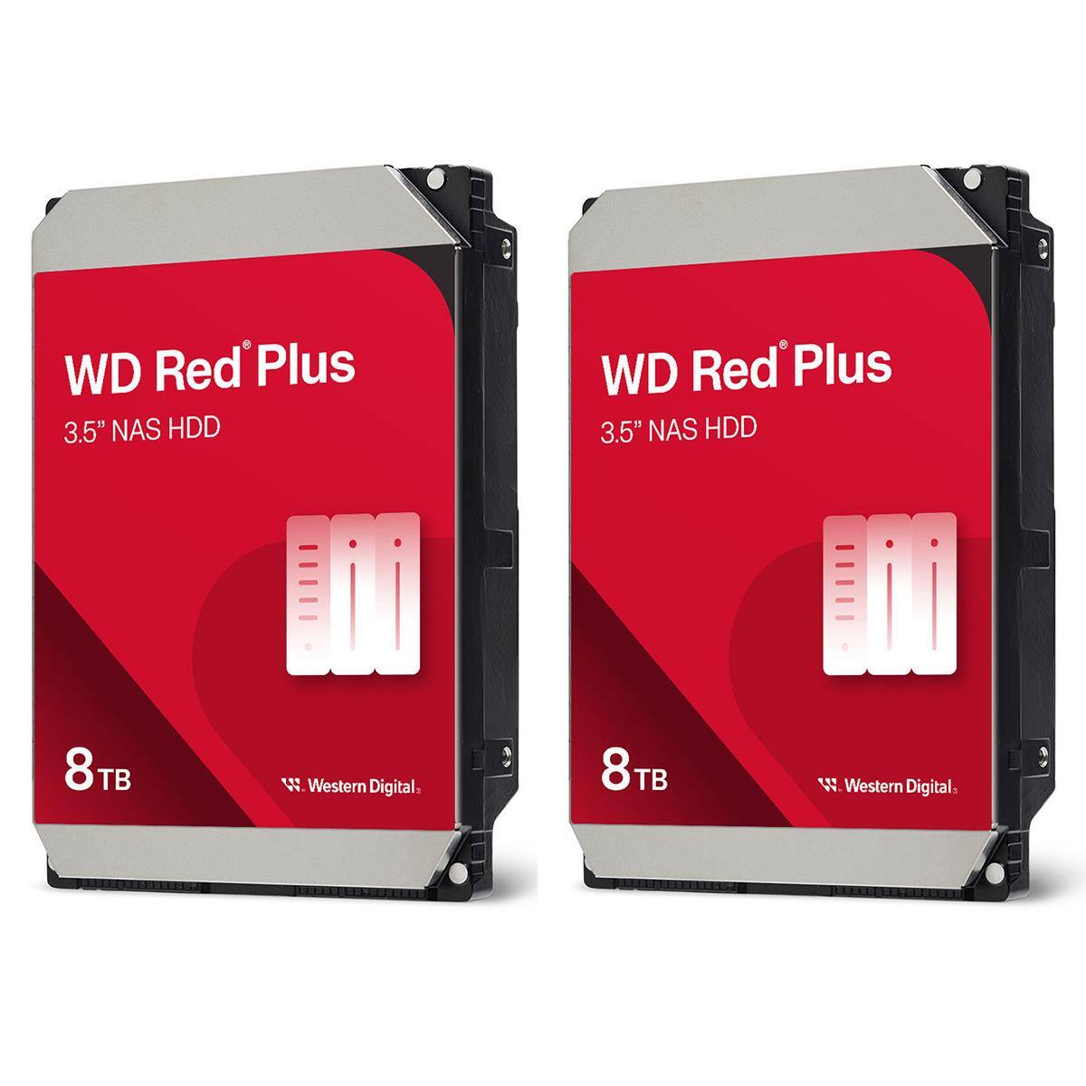 WD Red Plus 3.5" NAS HDD 8TB  
Western Digital