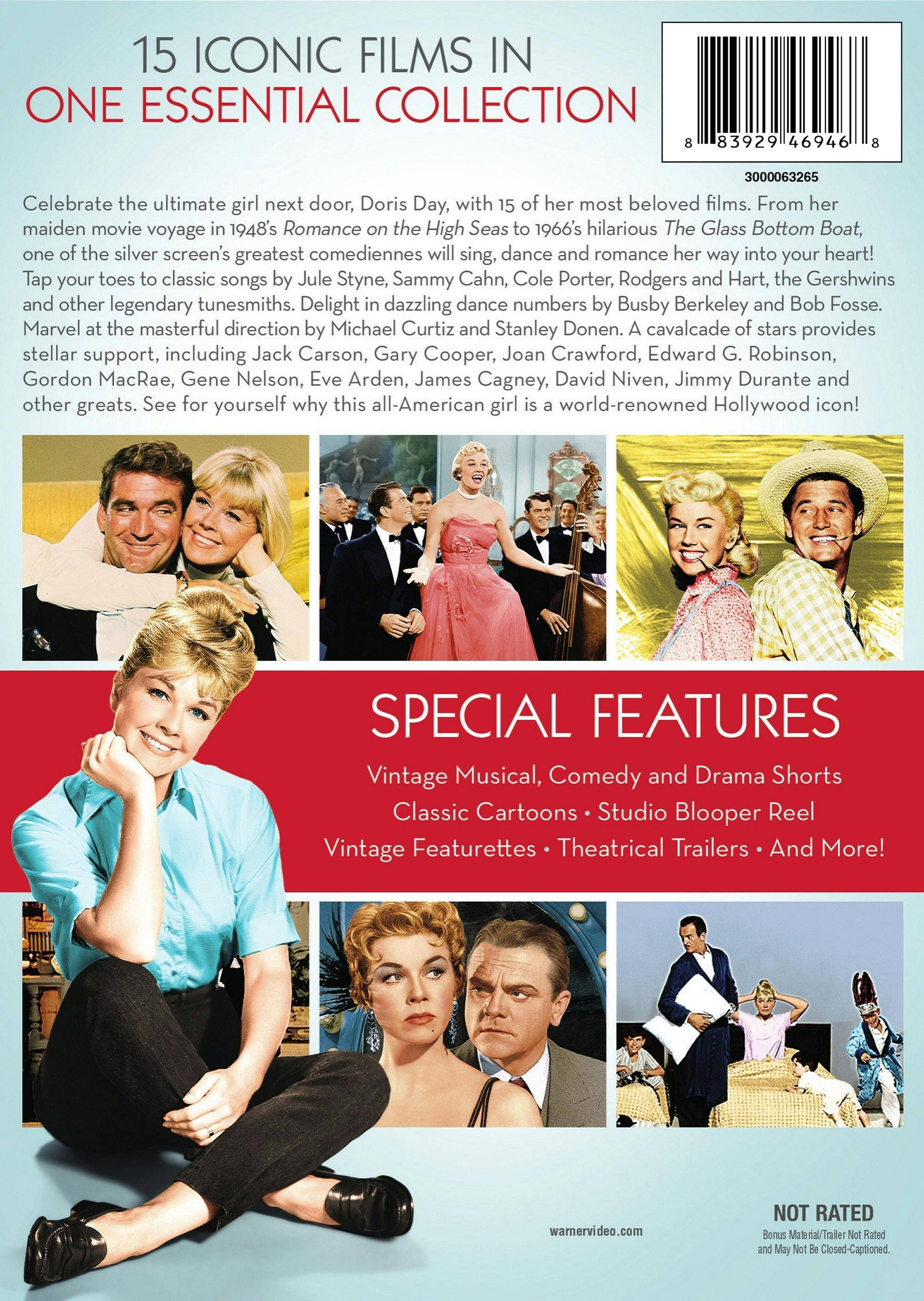 Back. Doris Day: The Essential Collection (DVD Set) [DVD].