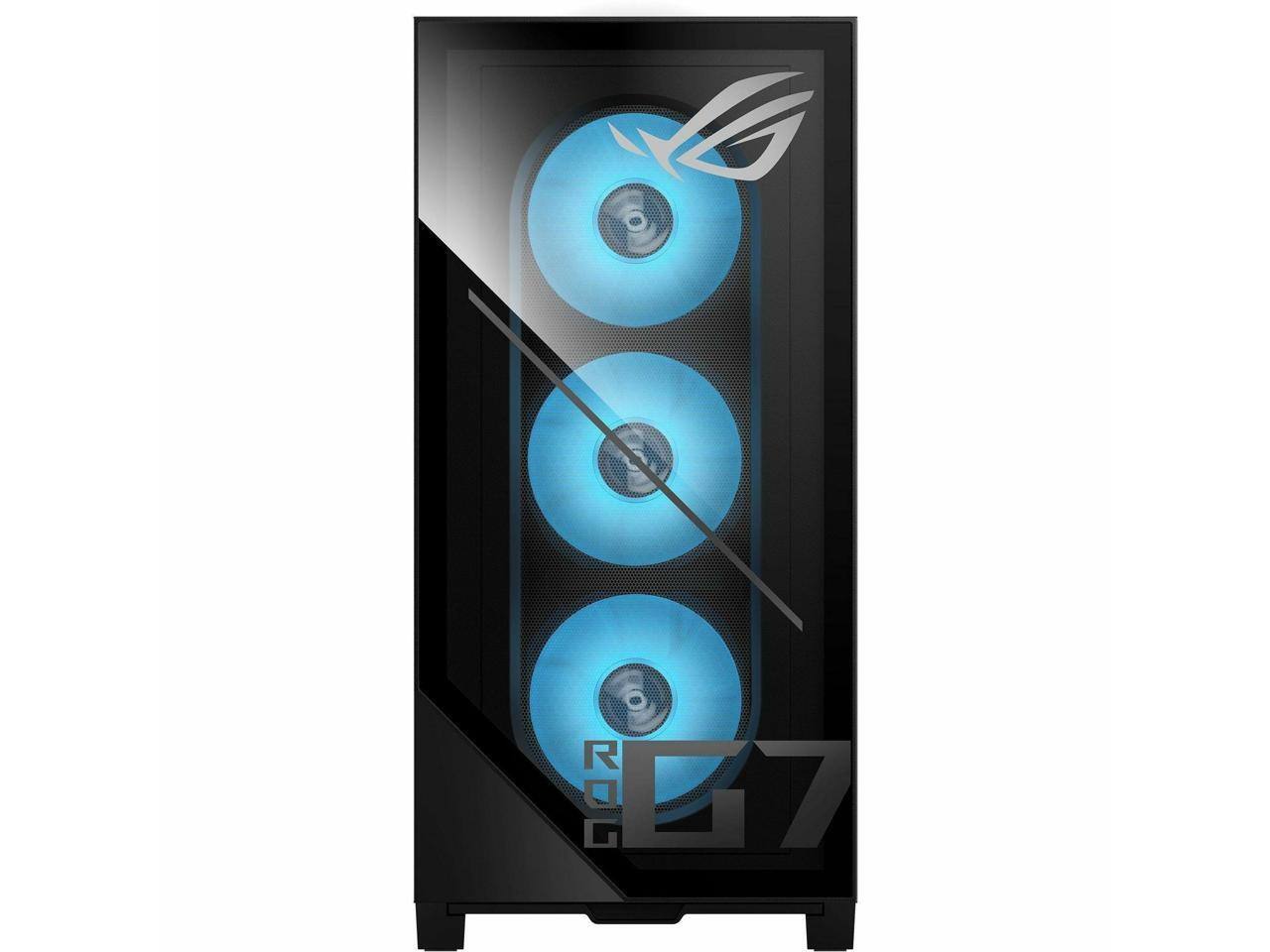 Alt View 5. ASUS - Asus ROG GM700TZ-PB564 - Ryzen 5 8400F, 16GB, 1TB NVMe SSD, RX 9060 XT 16GB, Windows 11 - Black.