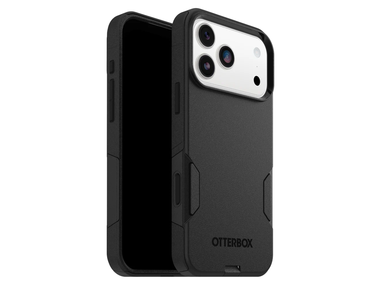 OtterBox - Commuter Grip Cam Control for iPhone 17 Pro/18 Pro - -77-000899 - Case - Black