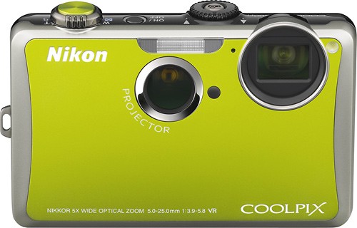 Best Nikon Coolpix S1100pj 14.1-Megapixel Zoom Digital Camera with Built-In Projector S1100PJ