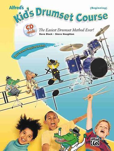Front Standard. Alfred - Kid's Drum Set Course Instructional Book and CD.