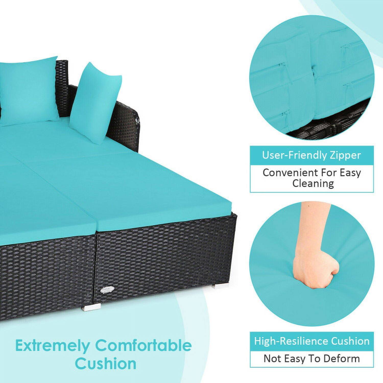User-Friendly Zipper  
Convenient For Easy Cleaning  

Extremely Comfortable Cushion  

High-Resilience Cushion  
Not Easy To Deform