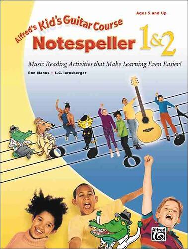 Front Standard. Alfred - Kid's Guitar Course Notespeller 1 & 2 Instructional Book.