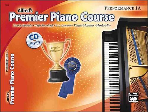 Front Standard. Alfred - Premier Piano Course Performance Book 1A Instructional Book and CD.