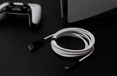 Trust Gaming PS5 Controller Cable - 3m Charging Cable For DualSense PlayStation 5 Controller