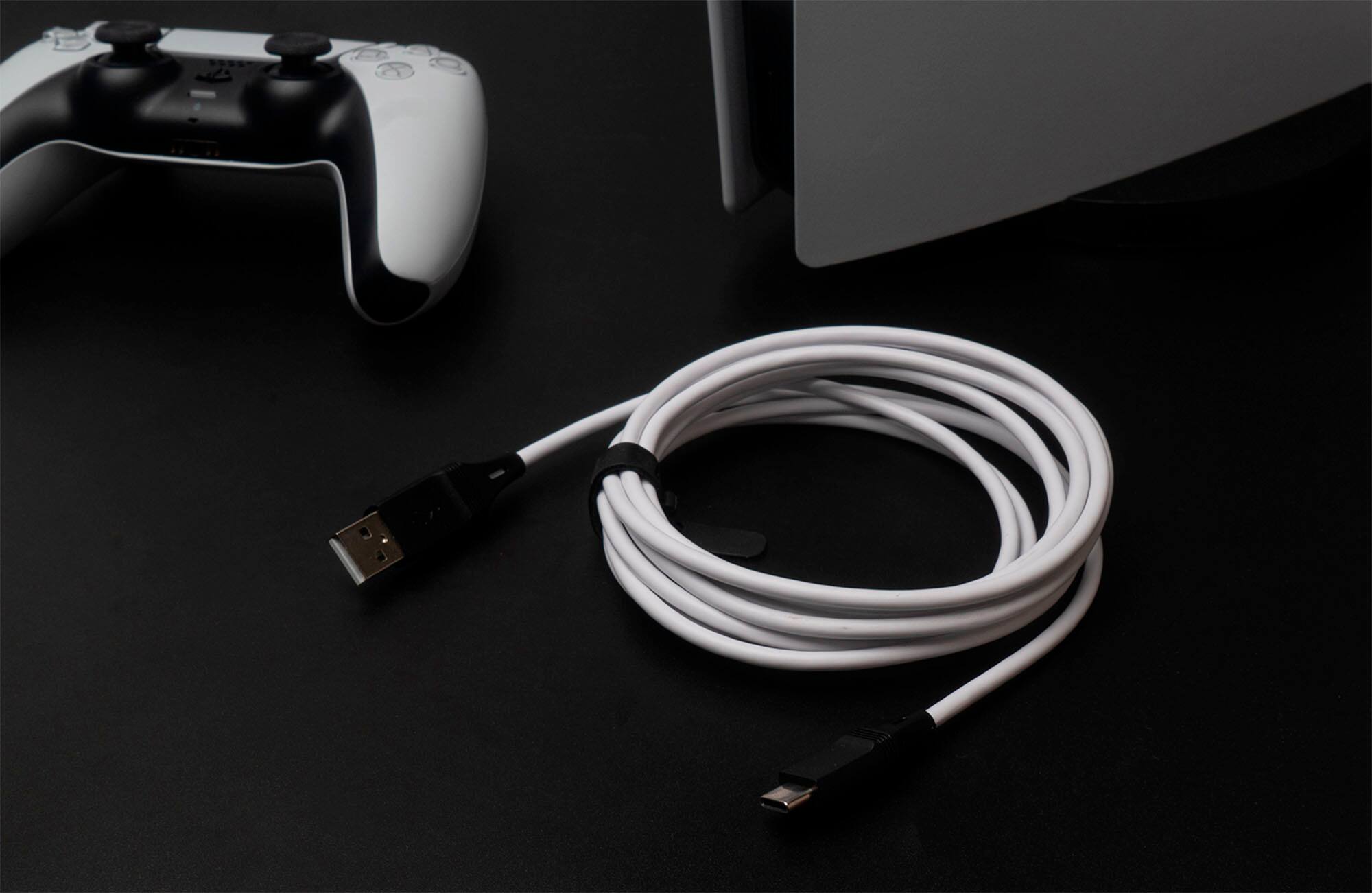 Trust Gaming PS5 Controller Cable - 3m Charging Cable For DualSense PlayStation 5 Controller