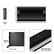 Alt View 12. Northwest - Fire and Ice Electric Fireplace - Black.