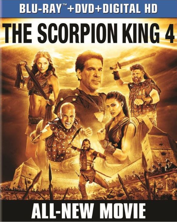  The Scorpion King 4: Quest for Power [2 Discs] [Includes Digital Copy] [Blu-ray/DVD] [2015]