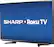 Alt View 13. Sharp - 43" Class (42.6" Diag.) - LED - 1080p - Smart - HDTV Roku TV - Black.