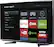 Left. Sharp - 43" Class (42.6" Diag.) - LED - 1080p - Smart - HDTV Roku TV - Black.