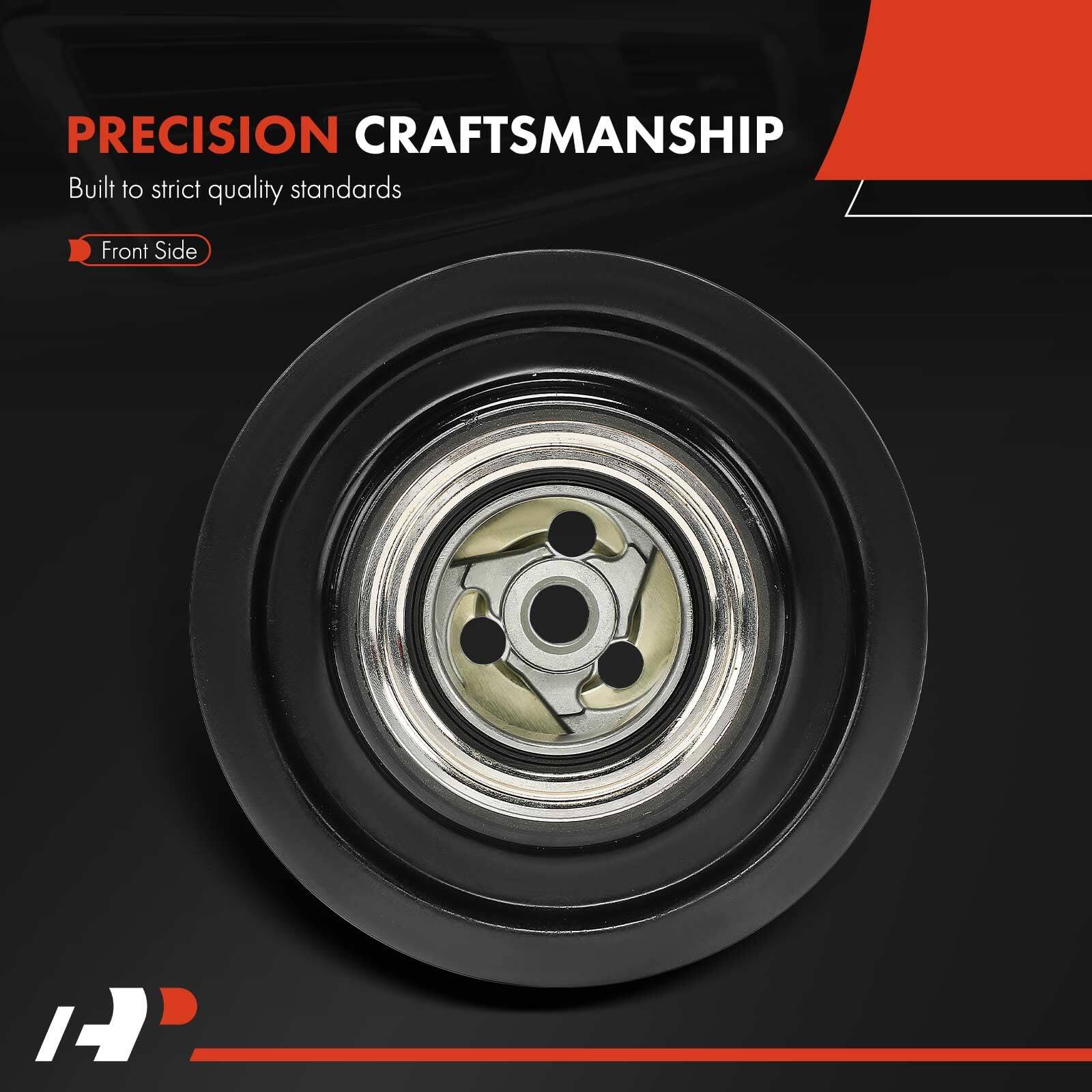 PRECISION CRAFTSMANSHIP  
Built to strict quality standards  
Front Side
