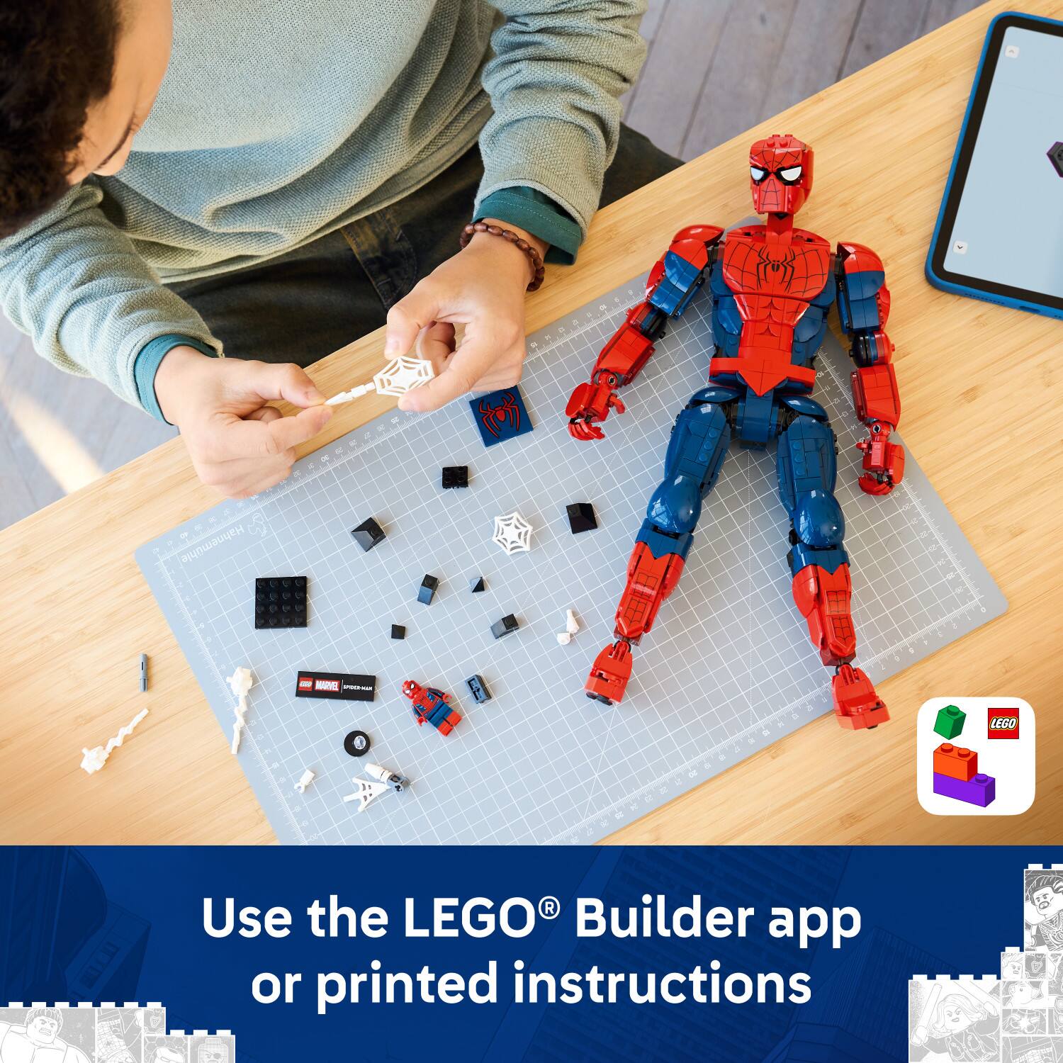 Hahnemhle - O - P LEGO

Use the LEGO® Builder app or printed instructions