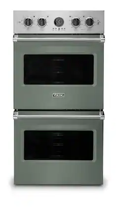 The text on the image reads: "VIKING 4.8 cu. ft. 120V 1200W 12" stove top oven."